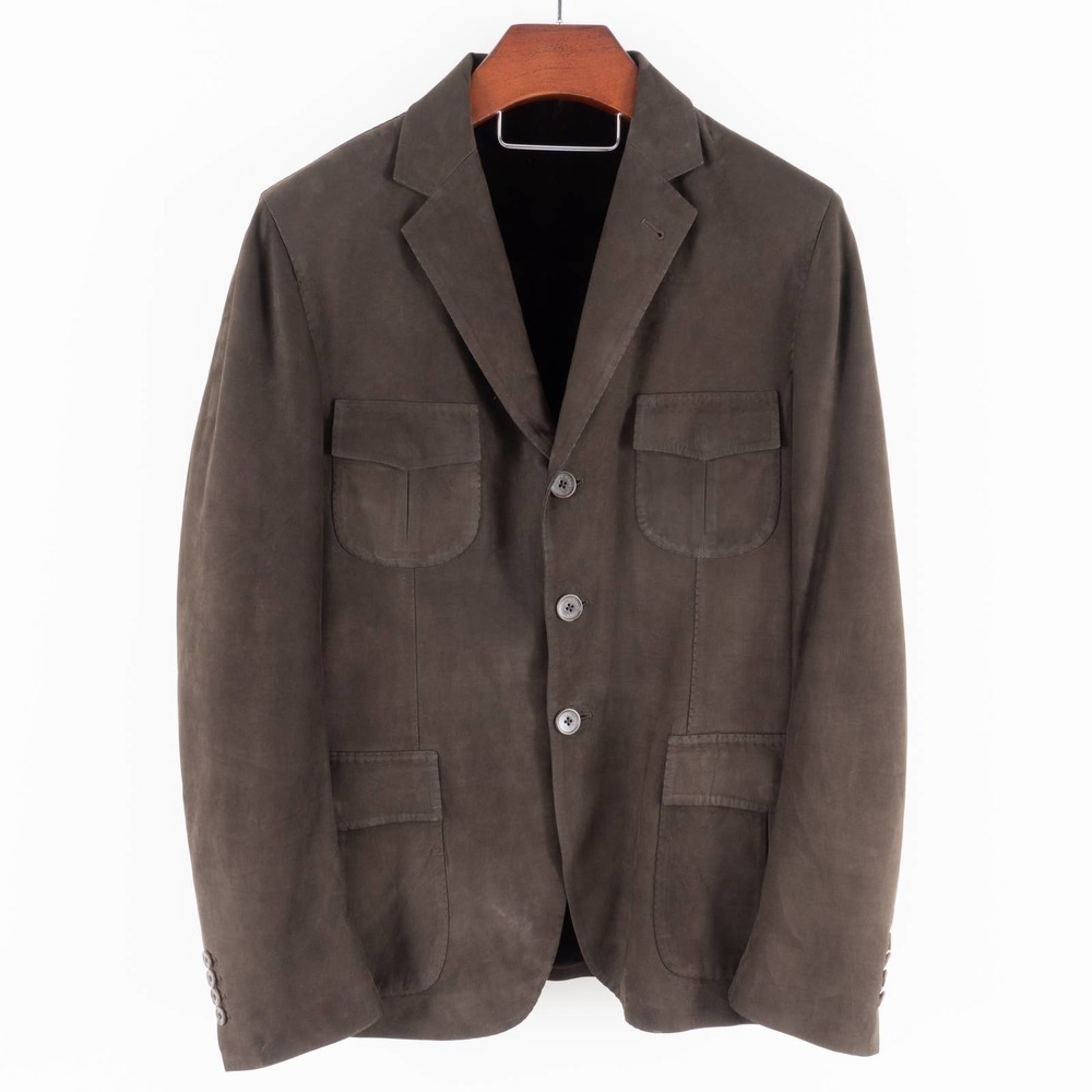 Rare Handmade Loro Piana Calfskin Mink Fur Jacket Men's 50 (Medium)